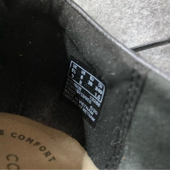 Clarks Womens Sharon Noel Black Leather Lace Up Loafer Women’s Size US 8 - Picture 11 of 11